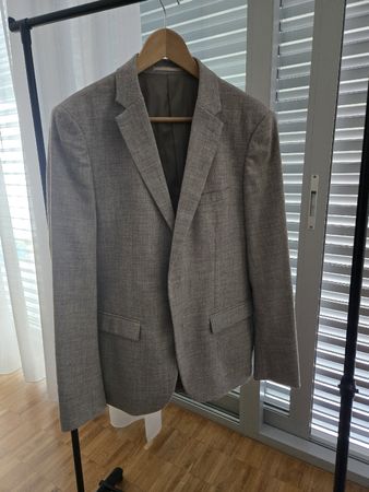 Veste de costume et pantalon beige