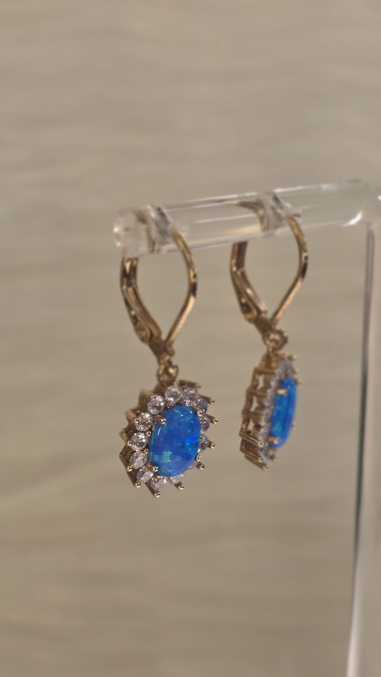Orecchini pendenti & Orecchini a lobo: ohrringe Opal – Nuovo e nell'imballaggio originale da Hemmental venduto da Zirconwelt 3