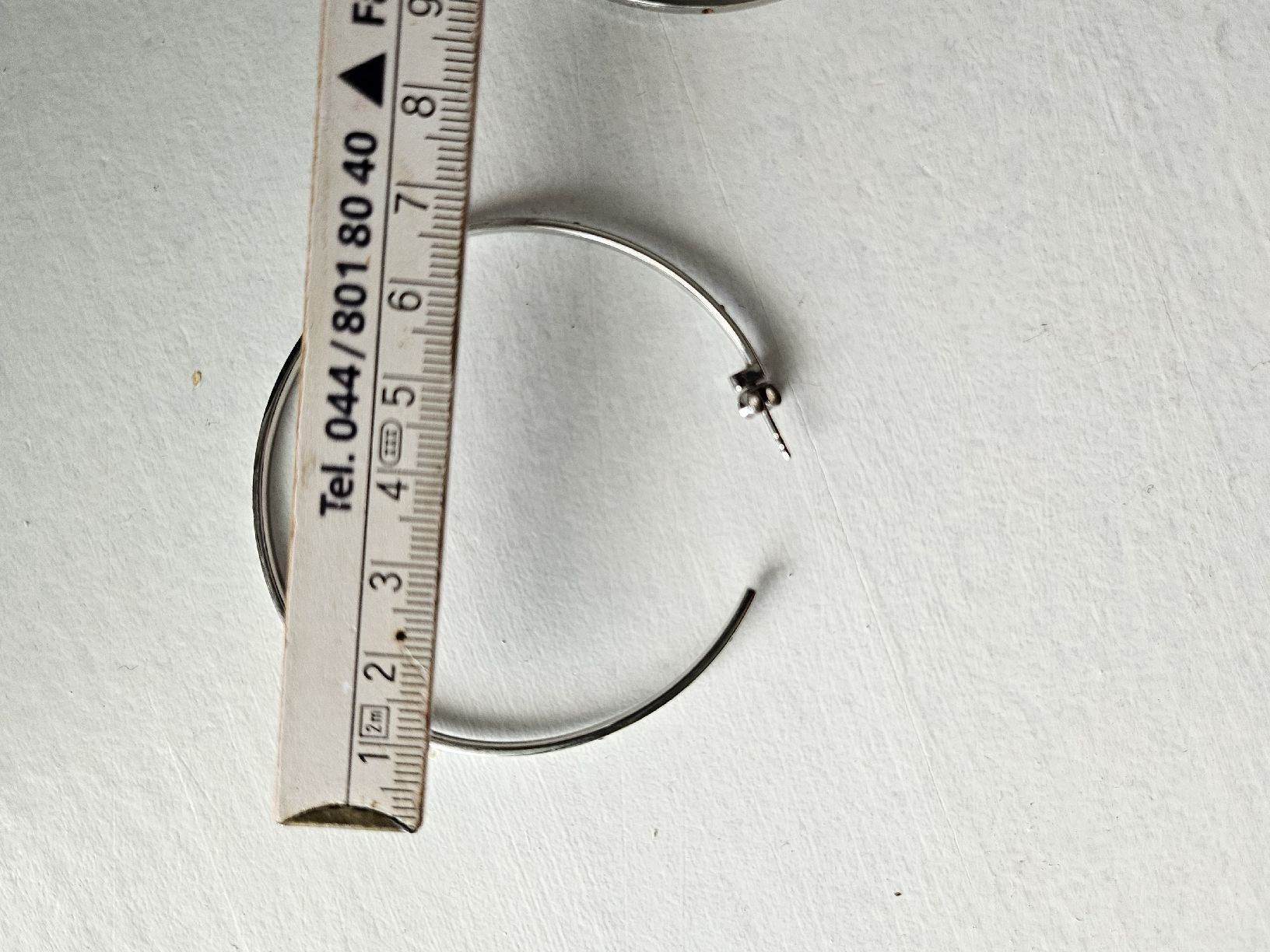 DKNY Orecchini pendenti & Orecchini a lobo: Silberne DKNY Ohrringe, neuwertig, Durchmesser 4 cm. – Usato da Bülach venduto da ane_yn2b 2