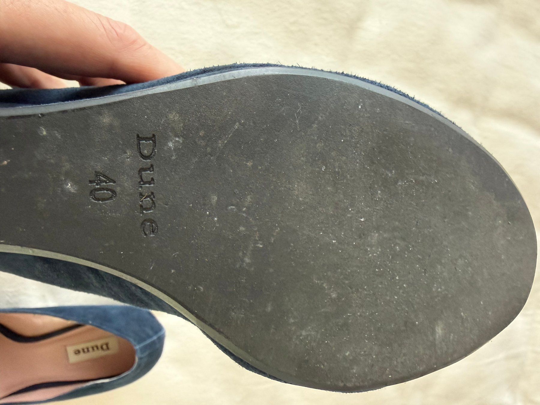 Dune London Scarpe da donna: Dune Keilabsatzschuhe dunkle Blaues – Usato da Spreitenbach venduto da BritToSwiss 4