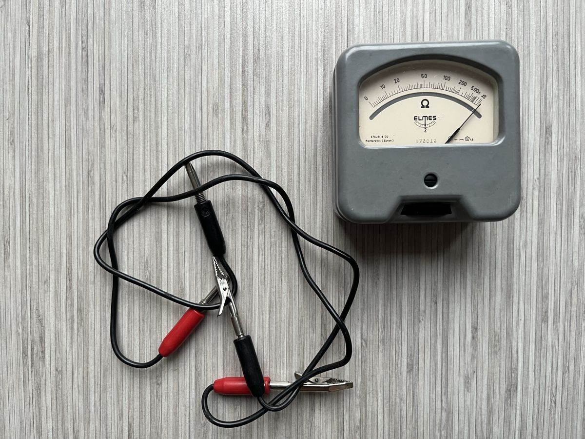 Misurare: Ohm-Meter (von Elmes) – Usato da Frauenfeld venduto da S0270115 1