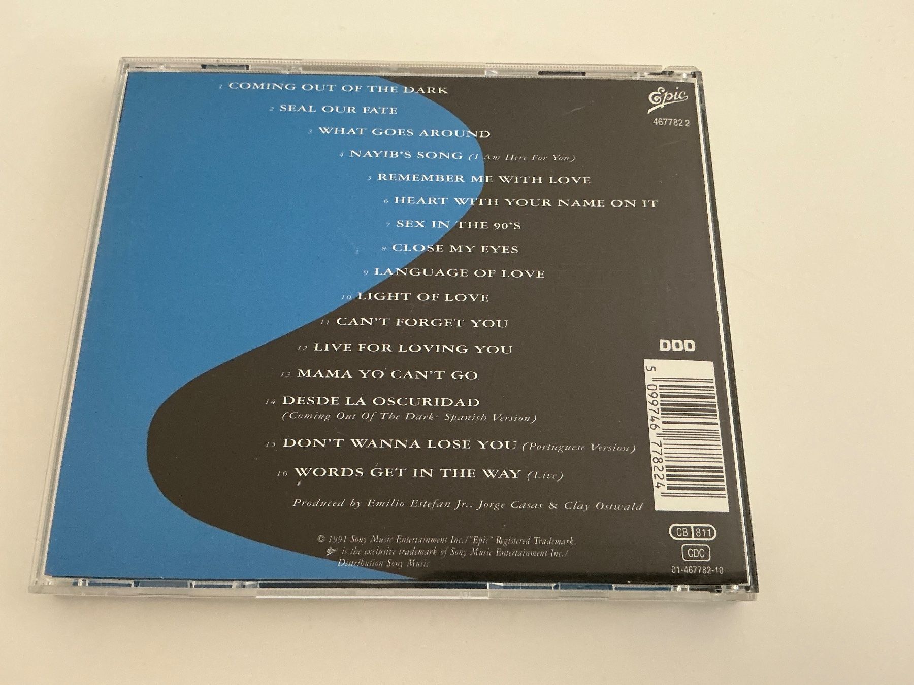 CD: Gloria Estefan / Into the Light / 1991 – Usato da Dübendorf venduto da Troll_88 1