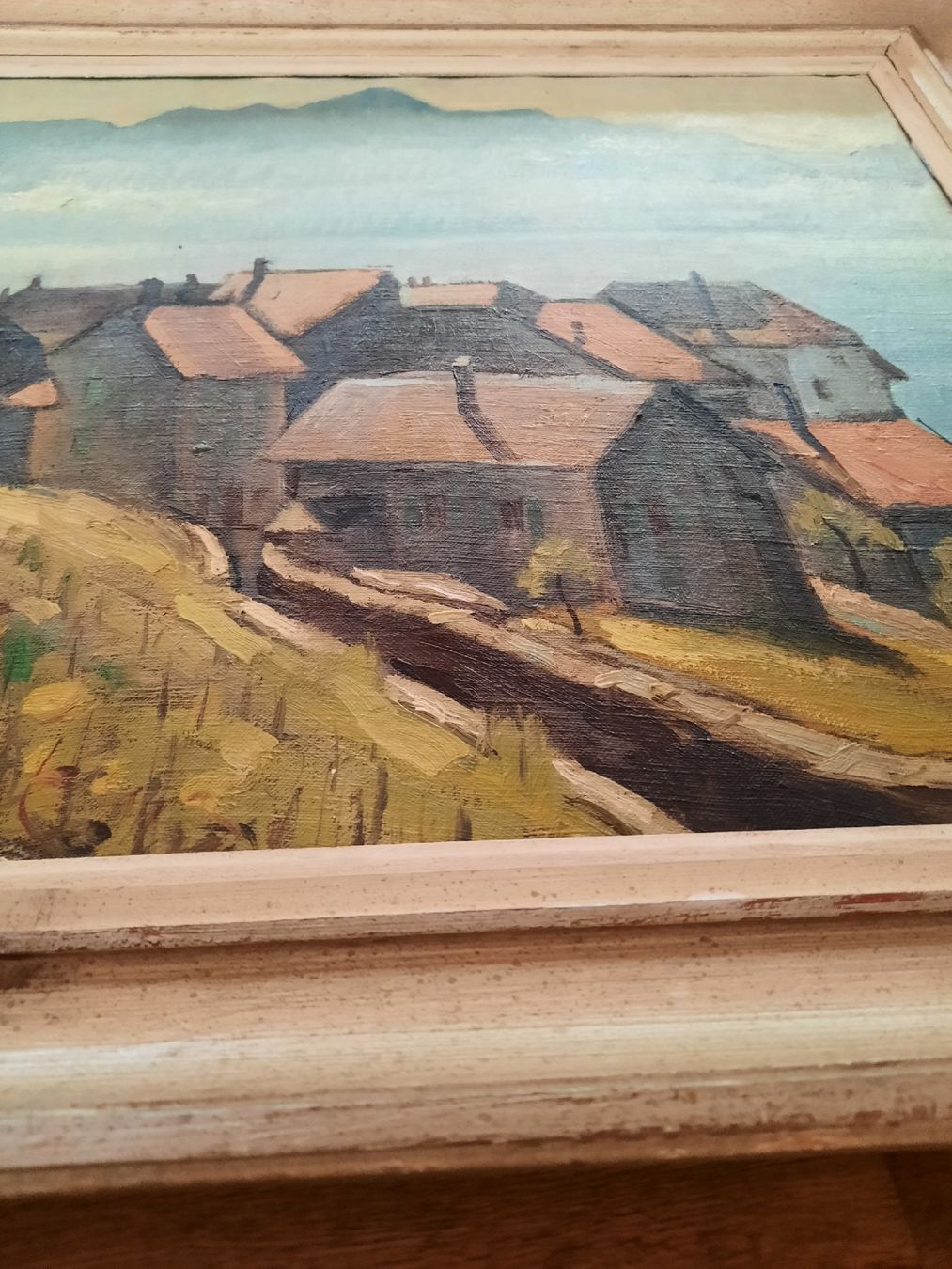 Gemälde: Landschaftsbild von E.Vögeli – Gebraucht aus Busswil BE von balu37 5
