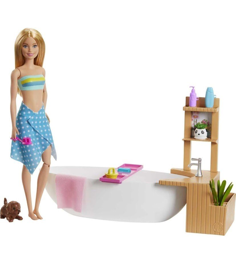 Bambole: Barbie Puppe mit Badewanne – Usato da Meggen venduto da Scollection 4