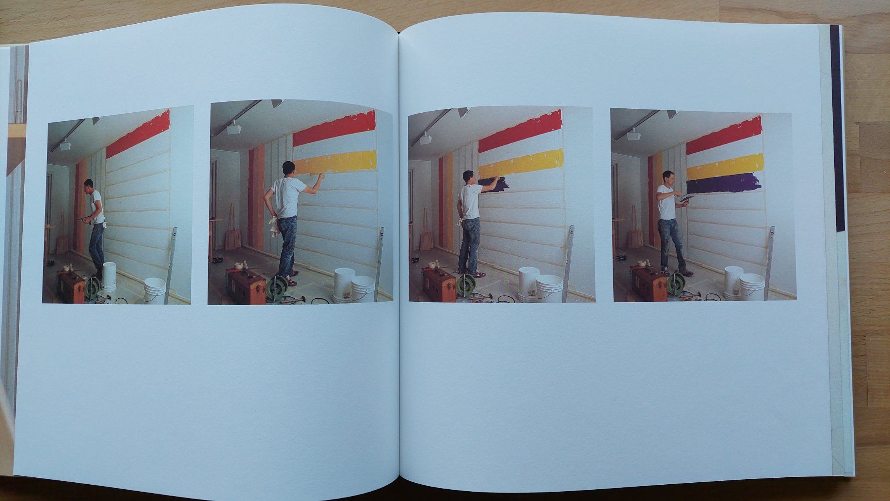 Bücher: Richard Jackson - Entstehung eines Wandbildes 1988 in Glarus – Gebraucht aus Obfelden von Foto_Bild_Kunst_Buch 4