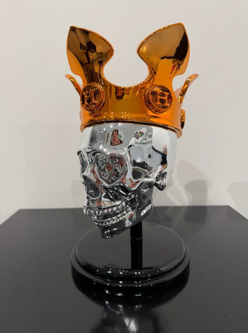 Sculture & Statue: Van Apple - Hermes Skull - Handsigniert – Usato da Jona venduto da ada_jsq8 1