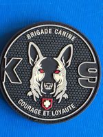 Abzeichen Polizei Hundfuhrer Pvc Klett neu