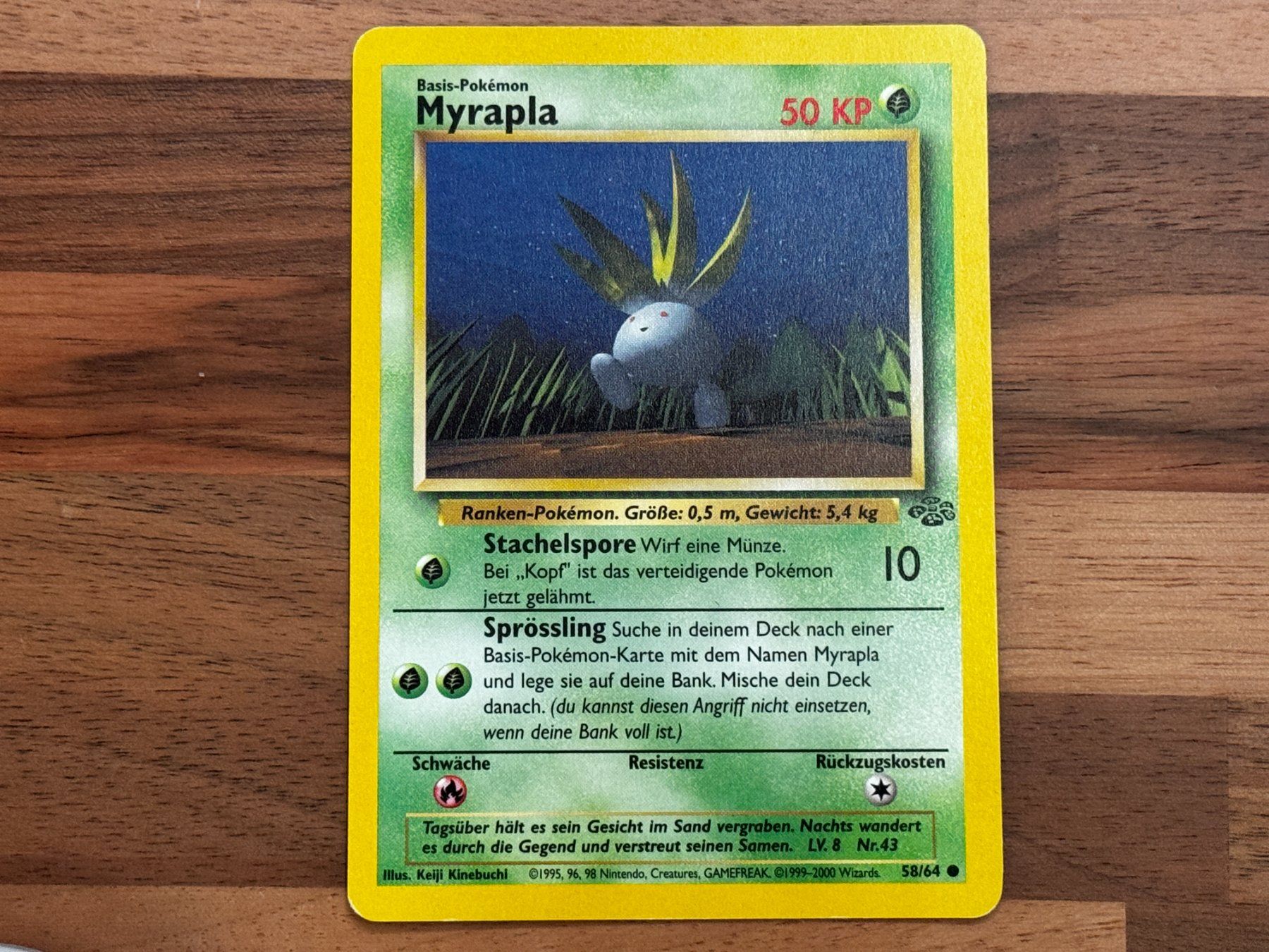 Pokémon Cartes à collectionner: Pokemon Trading Karte Myrapla – D'occasion à Glattfelden par Dani_Tanner