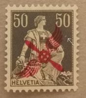 3016C) F2, Flugpostmarken Abart Putzer postfrisch Kt. 180.-+