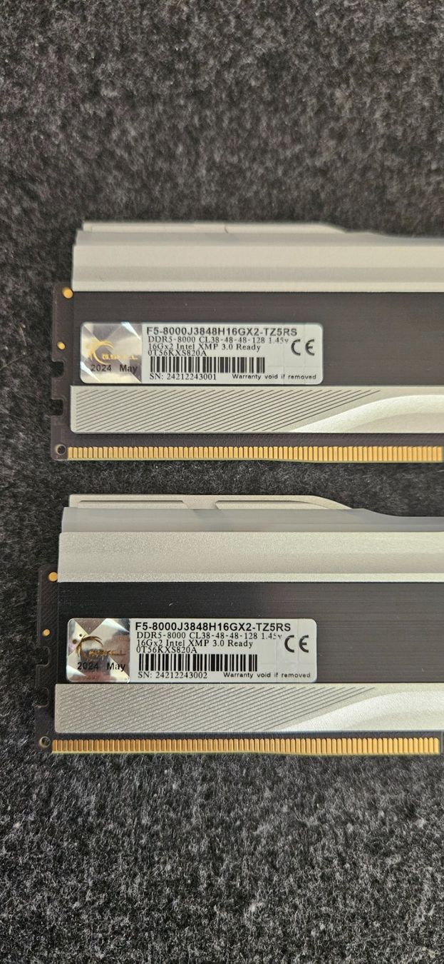 G.Skill Memory / RAM: G.skill 32gb 8000mhz ddr5 Ram – Gebraucht aus Mauren von tho_qvw6 2