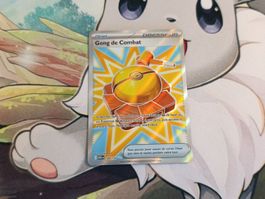 Carte Pokémon Gong de Combat FA 168/132 Méga-Evolution FR