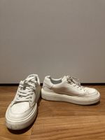 Weisse Zara Sneakers Gr. 40Plateau