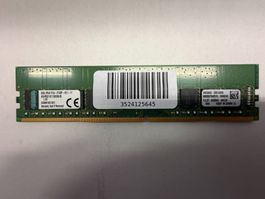 Kingston KVR21E15D8/8 8GB DDR4-2133 ECC UDIMM
