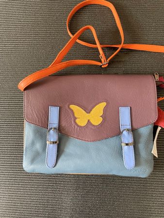 Sac bandoulière Soruka cuir multicolore 9️⃣ 