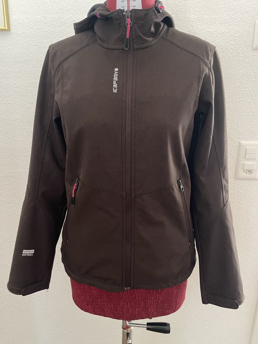 Jacken: ICEPEAK Softshellhacke braun Damen 36 – Gebraucht aus Dörflingen von Benz63