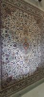 Wohnzimmerteppich orientalisch gemustert beige Grösse tabriz