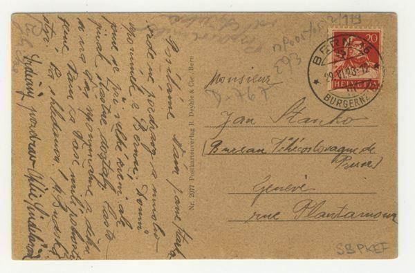 Cartoline postali: AK Schwellenmätteli Bern 1923 – Usato da Kirchberg BE venduto da Mgh 2