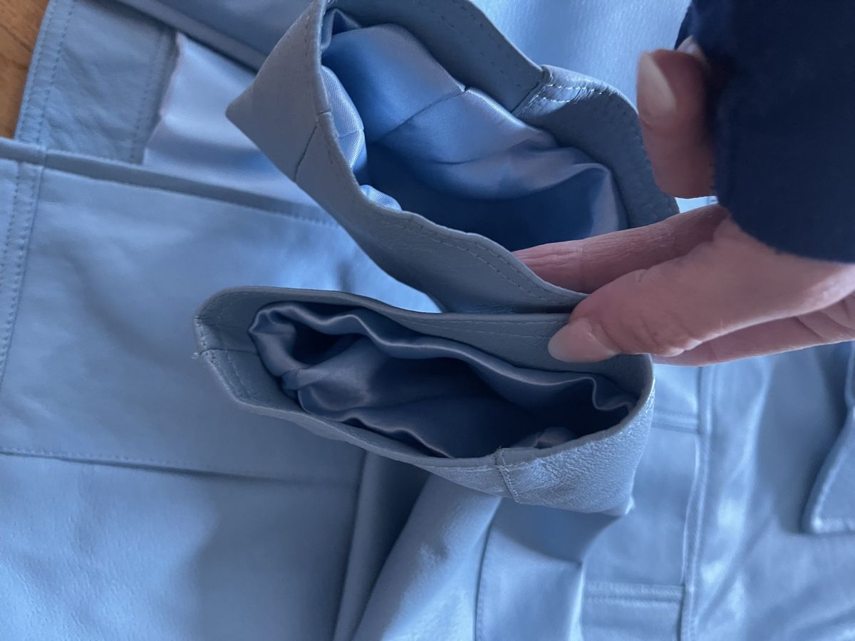 Giacche: Jacke Elements Lederjacke hellblau Gr. 42 – Nuovo (secondo la descrizione) da Rüschlikon venduto da leo_mwz2 7