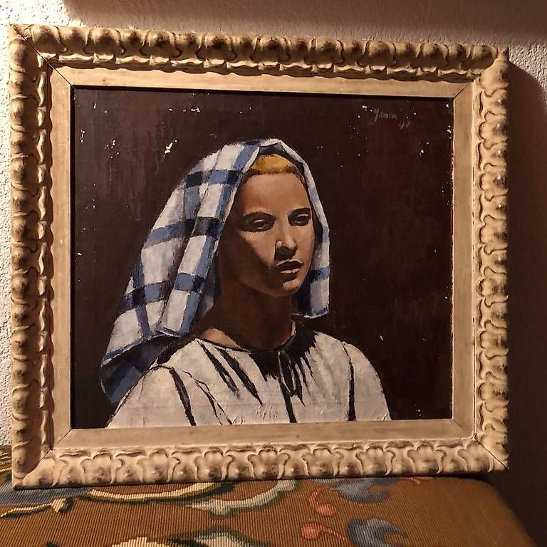 Dipinti: Janebé Peinture Portrait – Usato da Cernier venduto da Mustang28966