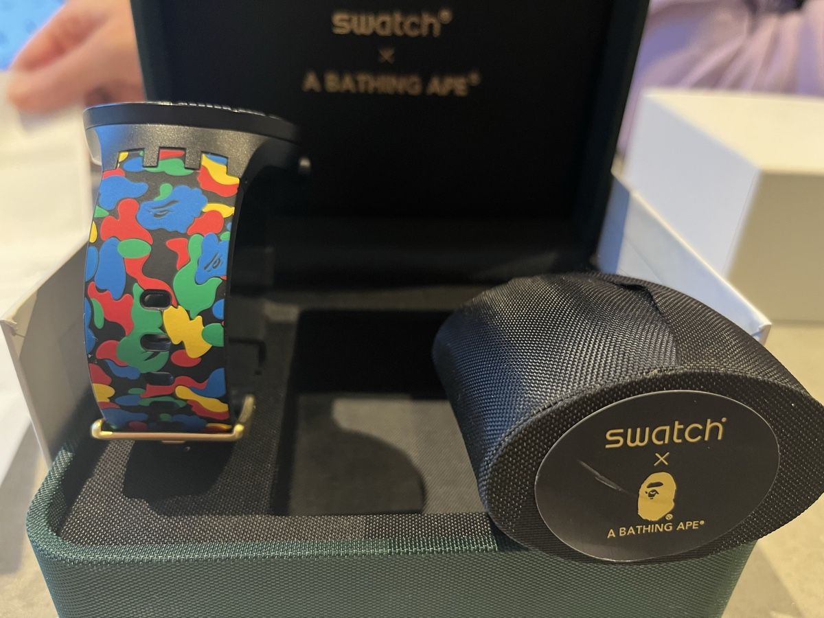 Swatch Uhren: Swatch x Bape Tokyo Edition Limitée Neuve – Neu und originalverpackt aus Vufflens-la-Ville von lor_m7td 3