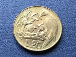 20 Lire San Marino 1975 unzirkuliert