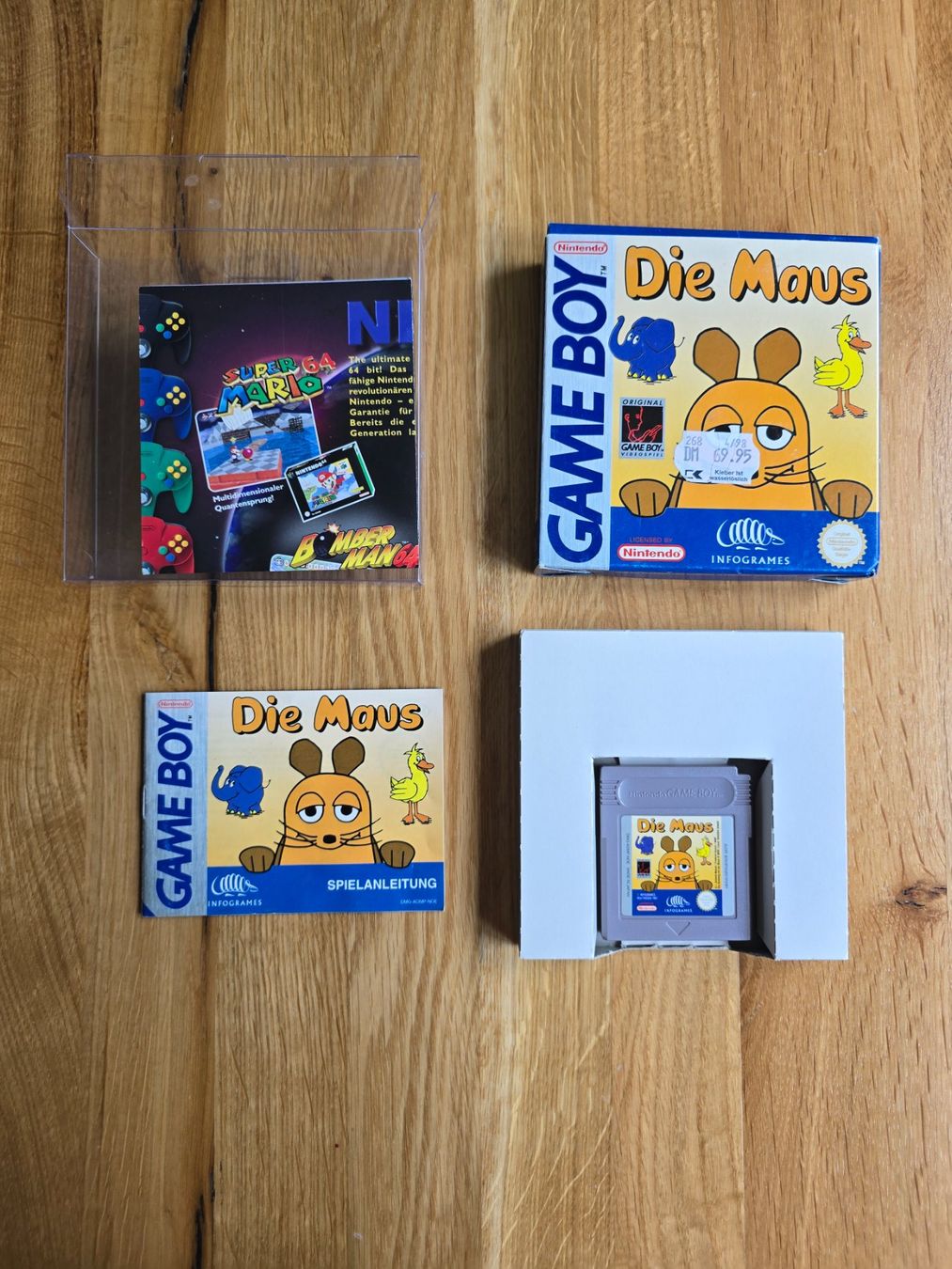 Nintendo Giochi: Nintendo Gameboy/Die Maus/OVP – Usato da Sursee venduto da Elian91