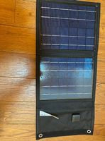 Panneau solaire portable pliable USB Chargeur solaire nomade
