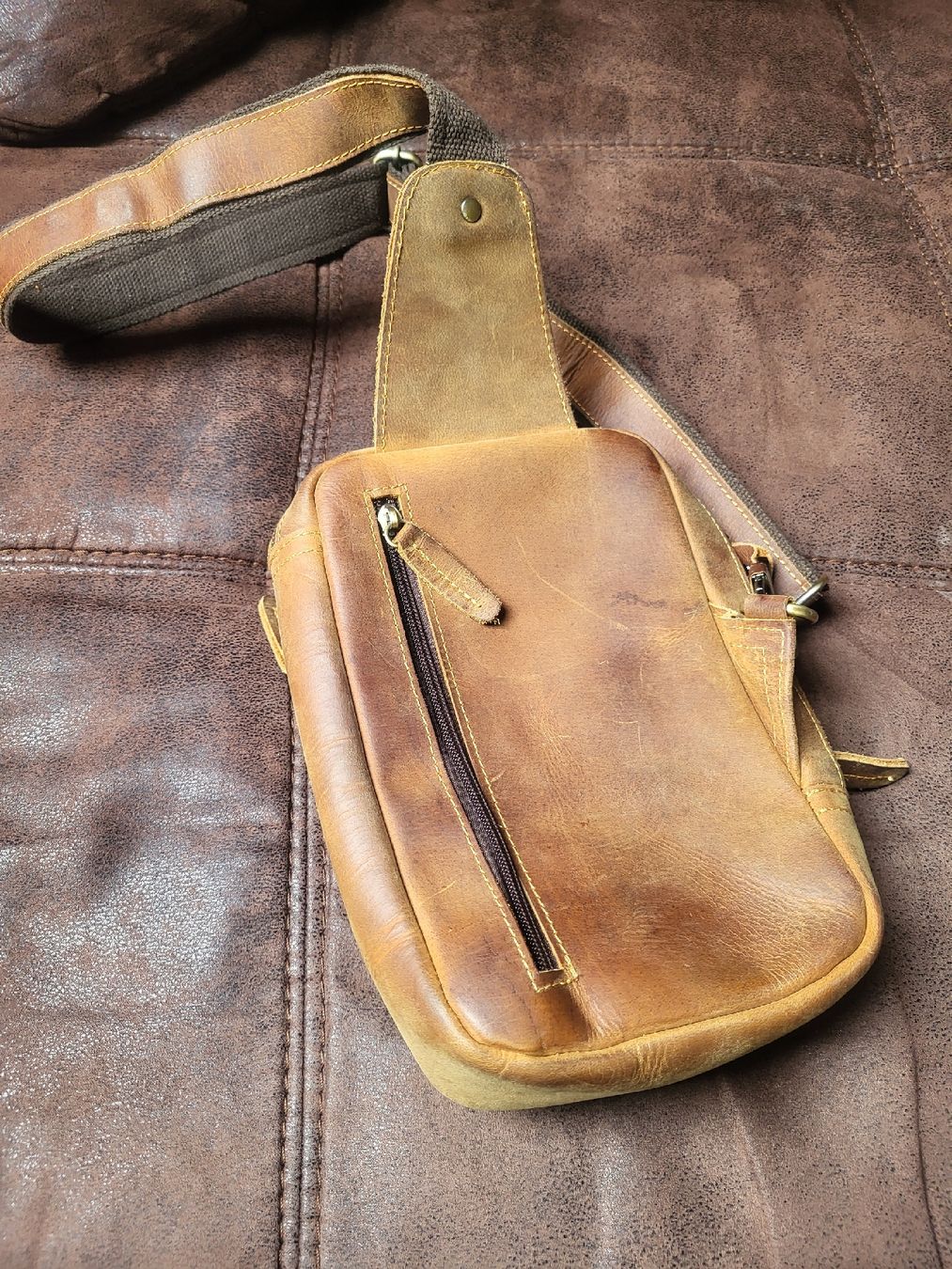 Borse: umhängetasche tasche männer leder – Usato da Winterthur venduto da swissness8 1