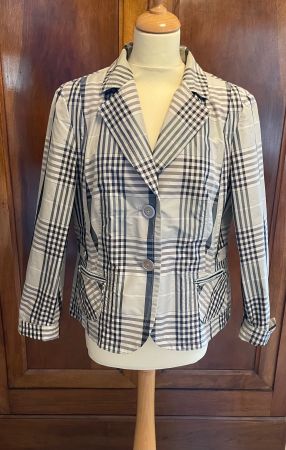 Veste Madeleine motif style burberry