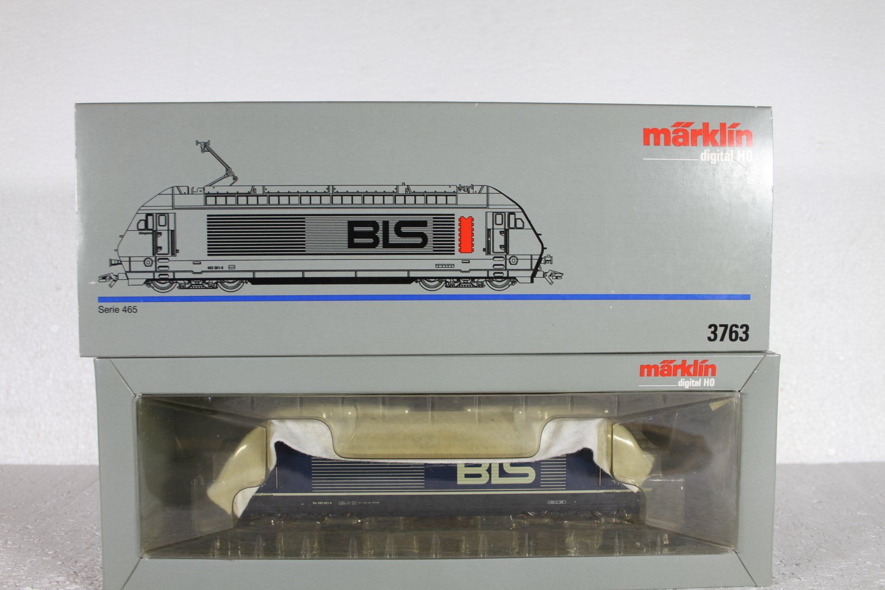 Märklin Modellini di ferrovie: Märklin 3763 BLS Re 465 digital OVP – Usato da Triesen venduto da cor_62ts 9