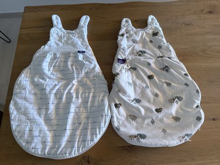 2 Babyschlafsäcke, 50-56cm, 2.5 Tog