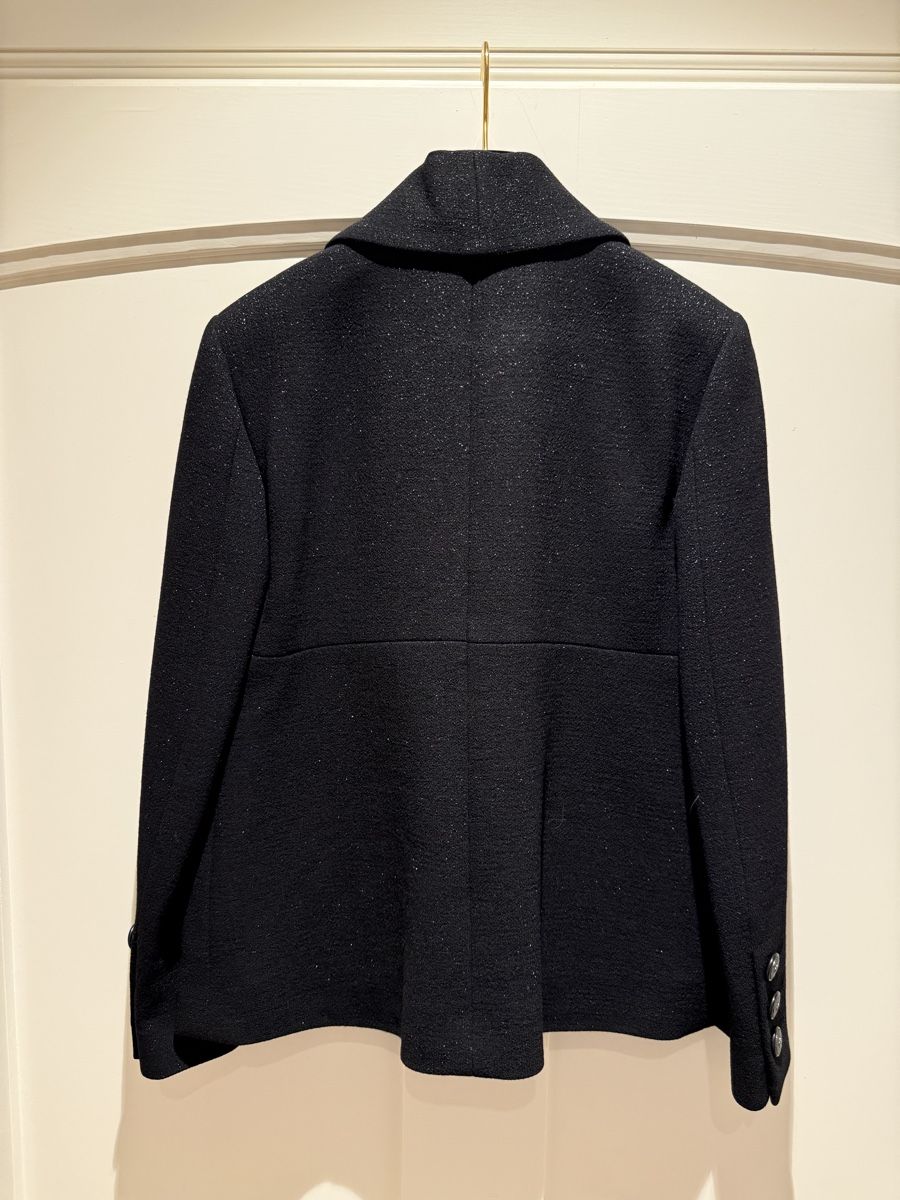 Chanel Jacken: Chanel tweed jacket Gr 36 Black Glitter – Neu (gemäss Beschreibung) aus Zürich von floridiablanca 5