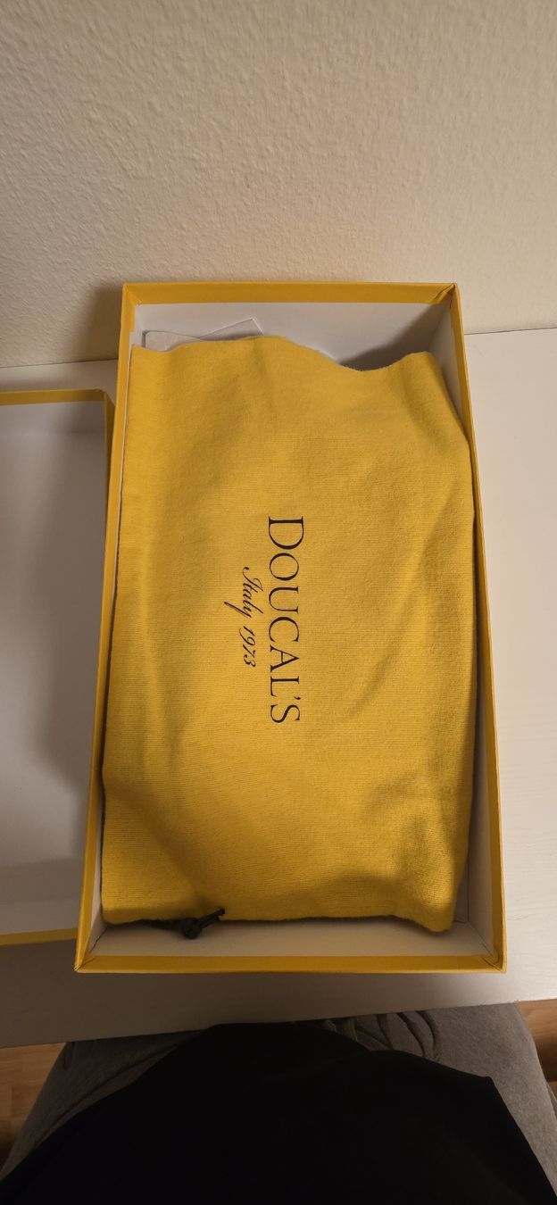 Herrenschuhe: Doucal's Sneaker Leder weiss  43 – Gebraucht aus Wettingen von mvilen 4