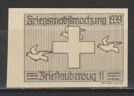 Brieftaubendienst Nr. 17P2w/2 *