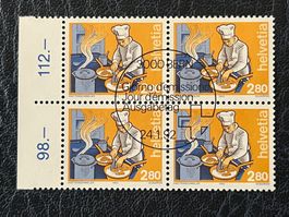1992 - Cuisinier Nr 821/bloc 4 - ʘ Jour d’émission