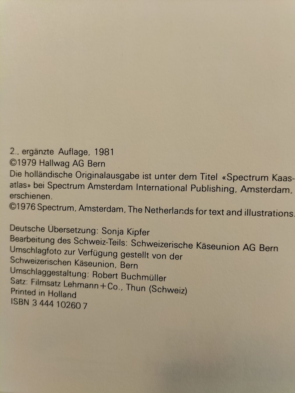 Libri: Der grosse Käseatlas / Rezeptbuch – Usato da Schaffhausen venduto da Bbbaloo 2