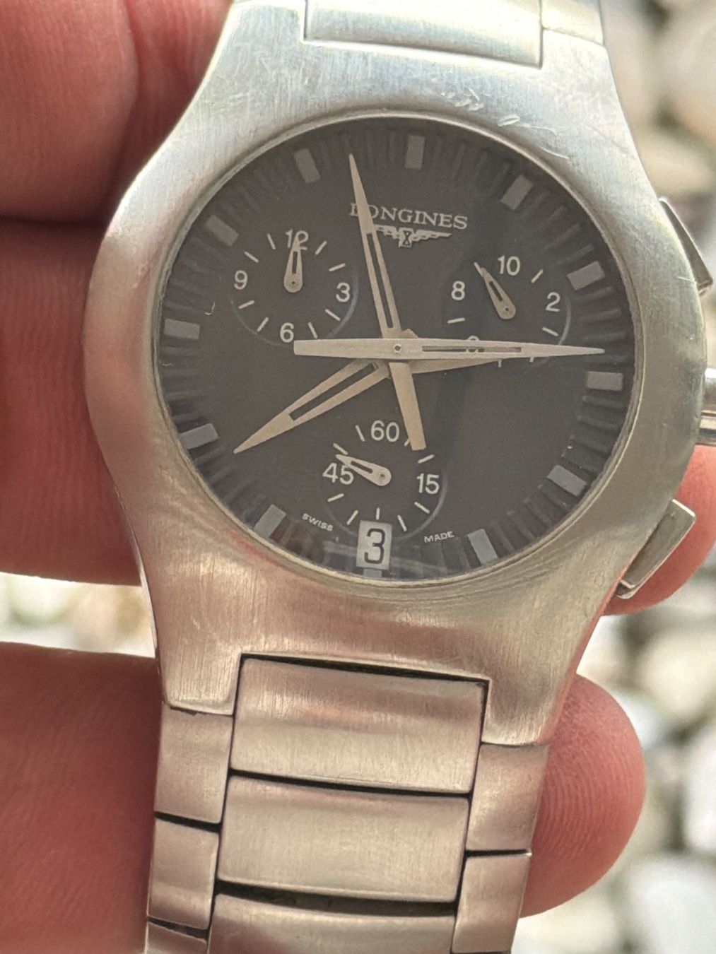 Longines Orologi: Longines Chrono – Difettoso da Schlieren venduto da Luxury.Time