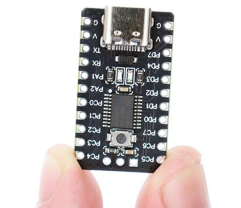 Componenti elettronici: RISC-V CH32V003F4P6 Mikrocontrollermodul Entwicklungsboard – Nuovo e nell'imballaggio originale da Illnau venduto da diy-shop