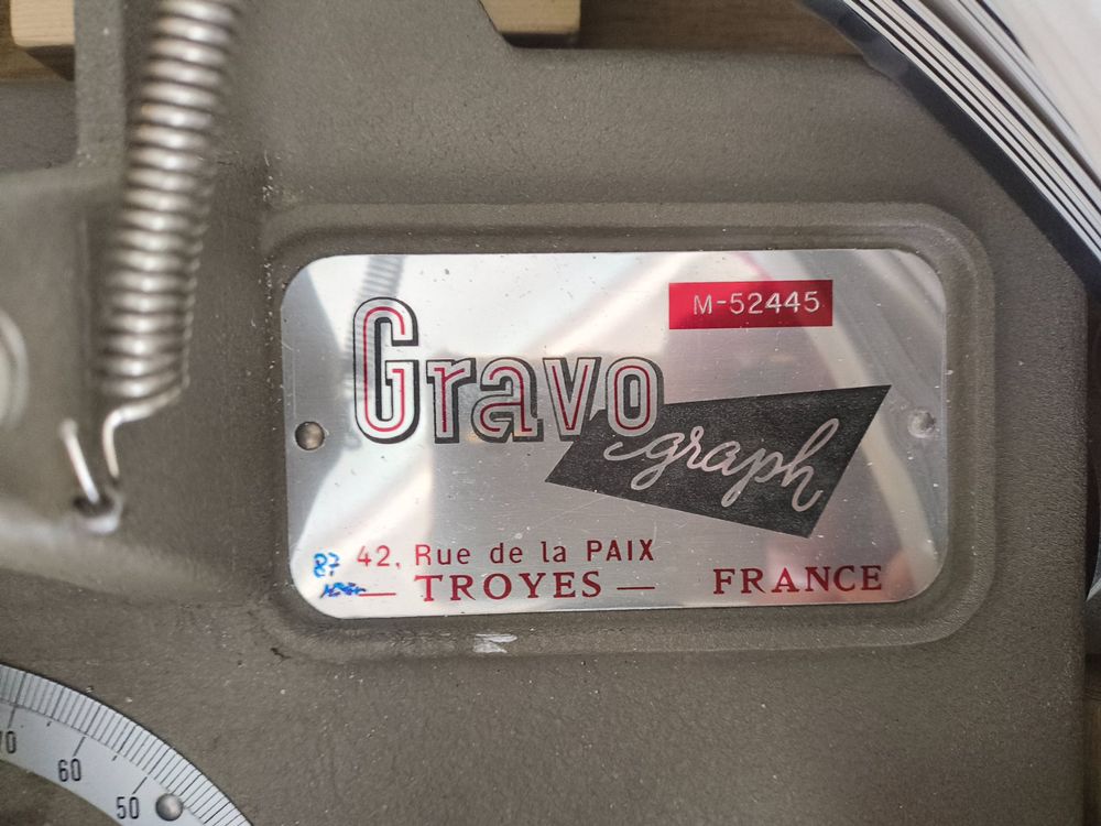 Gravograph Pantograph Graviermaschine Troyes FR mit viel Zub (Gebraucht ...
