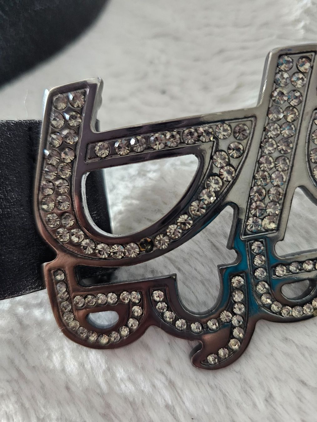 Cinture: Ceinture Byblos noire avec strass – Usato da lausanne venduto da mariamimib 2