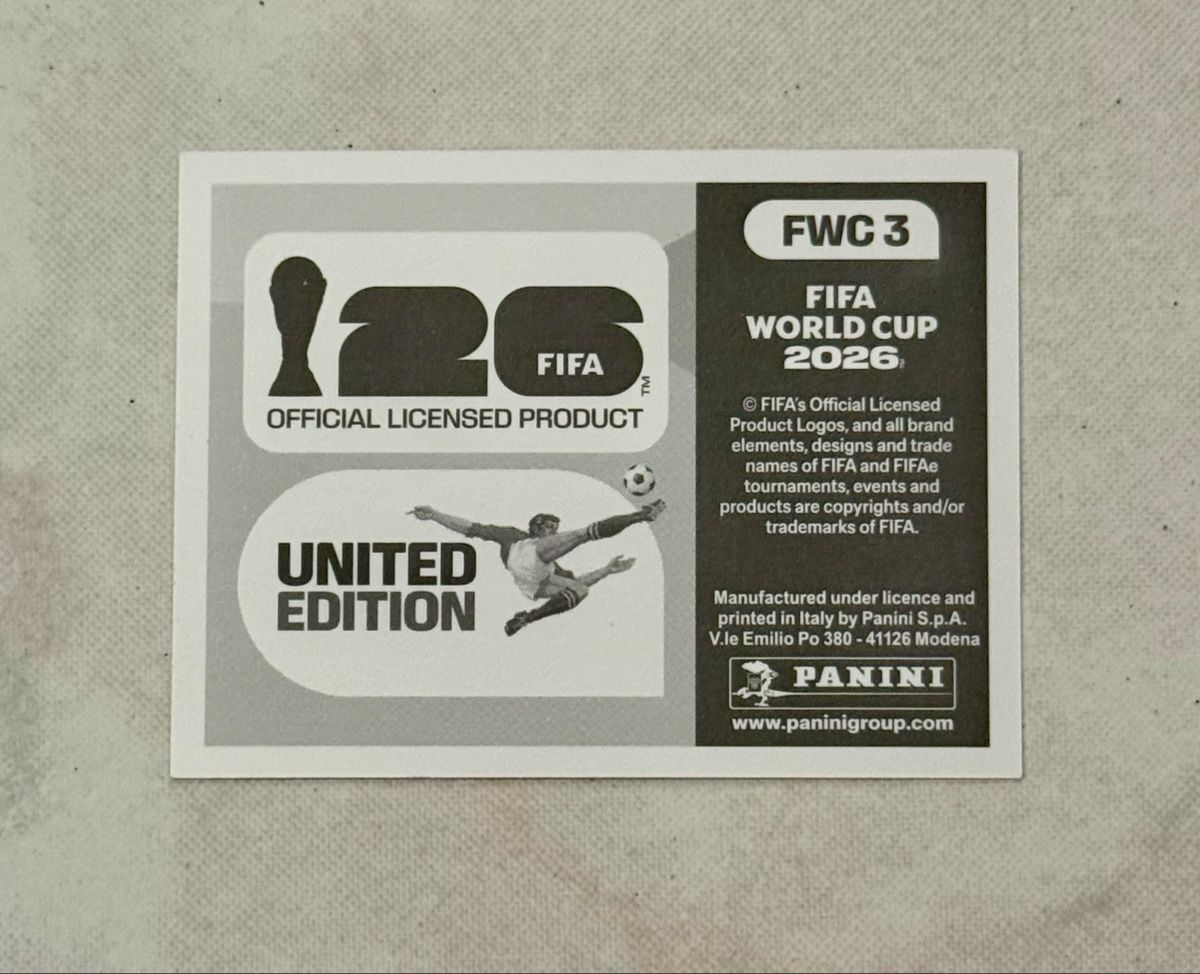 Panini Sammelbilder & Trading cards: Panini WM 2026!!! FWC 3 – Neu (gemäss Beschreibung) aus Oberentfelden von NunoLouro 1