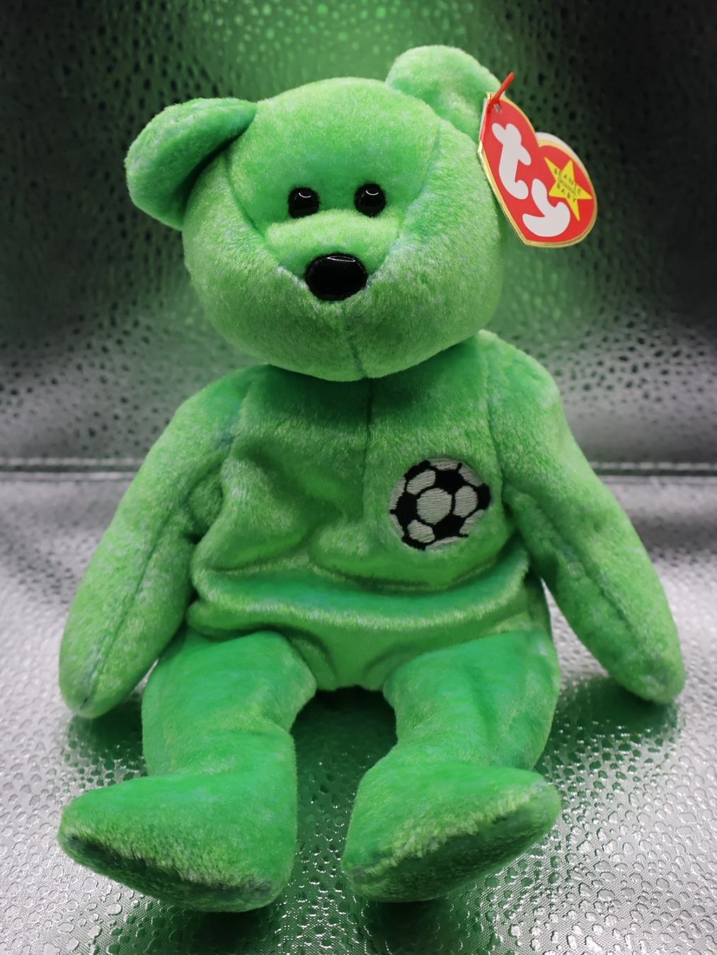 Ty Giocattoli: Ty Beanie Teddy KICKS .. Geb.16.08.1998 – Usato da winterthur venduto da Beanieswis