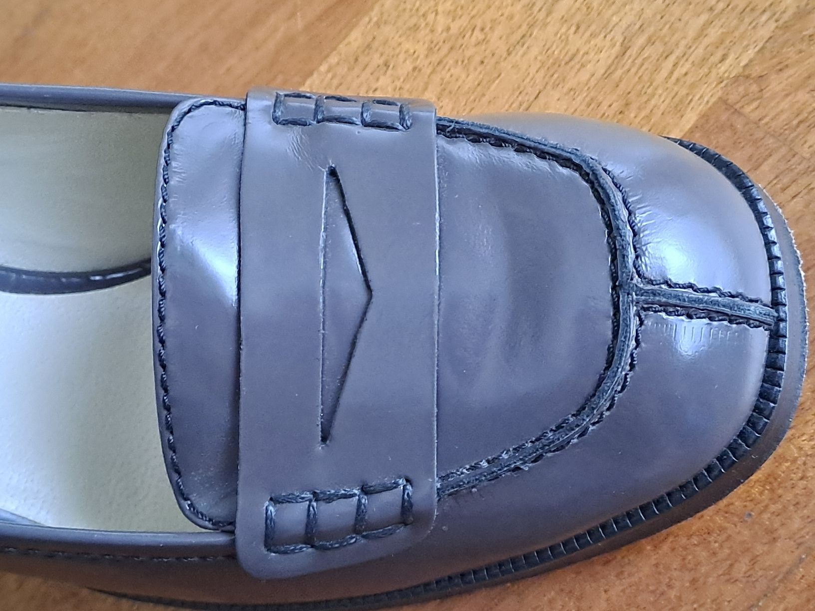 Navyboot Chaussures femmes: Navyboot Leather Pumps with Block Heel - size 38 – D'occasion à Genève par sunsustains 3