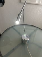 Schreibtischlampe, silber, flexibel - Top Zustand!
