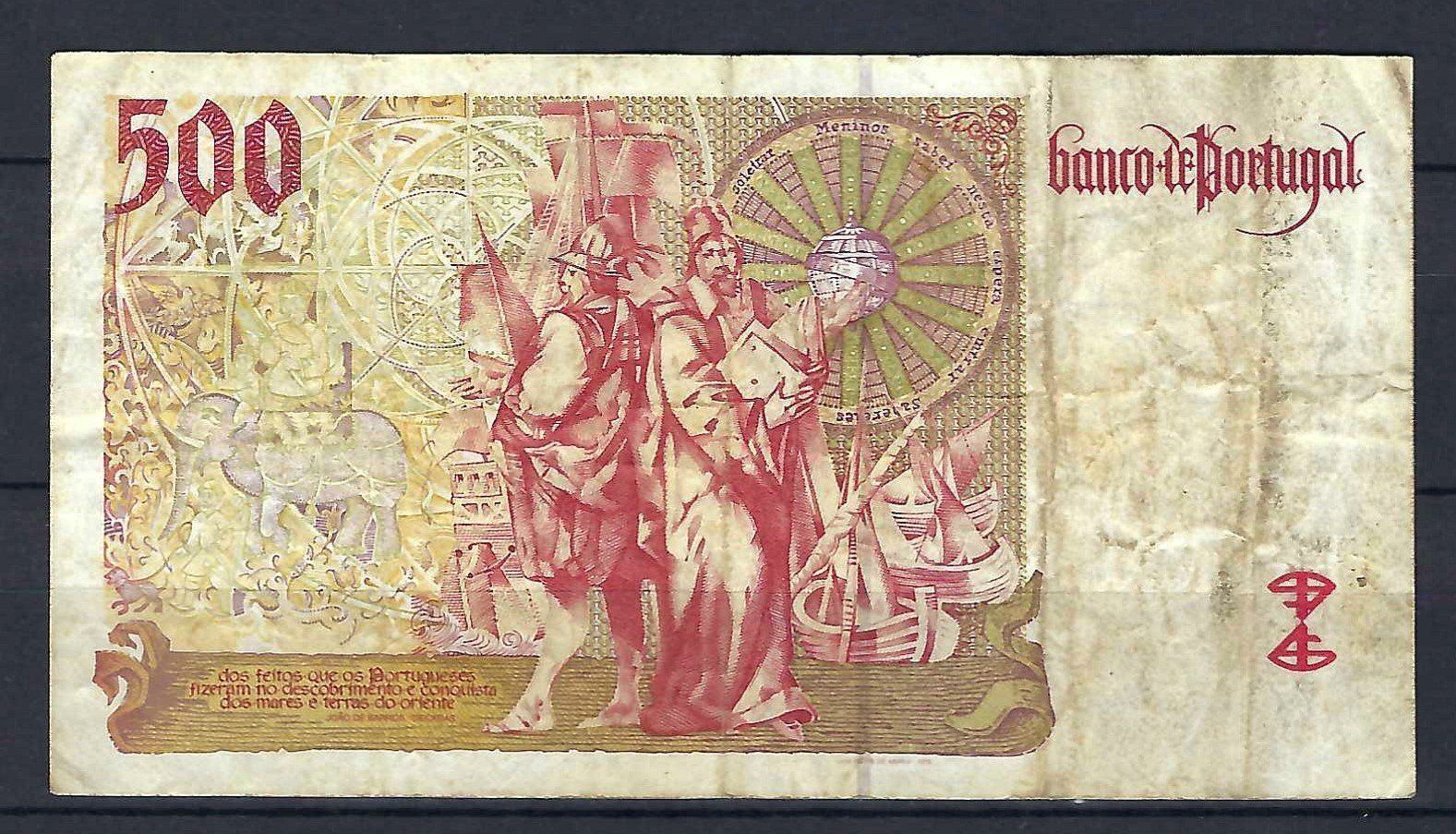 Billets de banque: Portugal 500esc 1997 – D'occasion à Laupersdorf par Rc.Jb 1