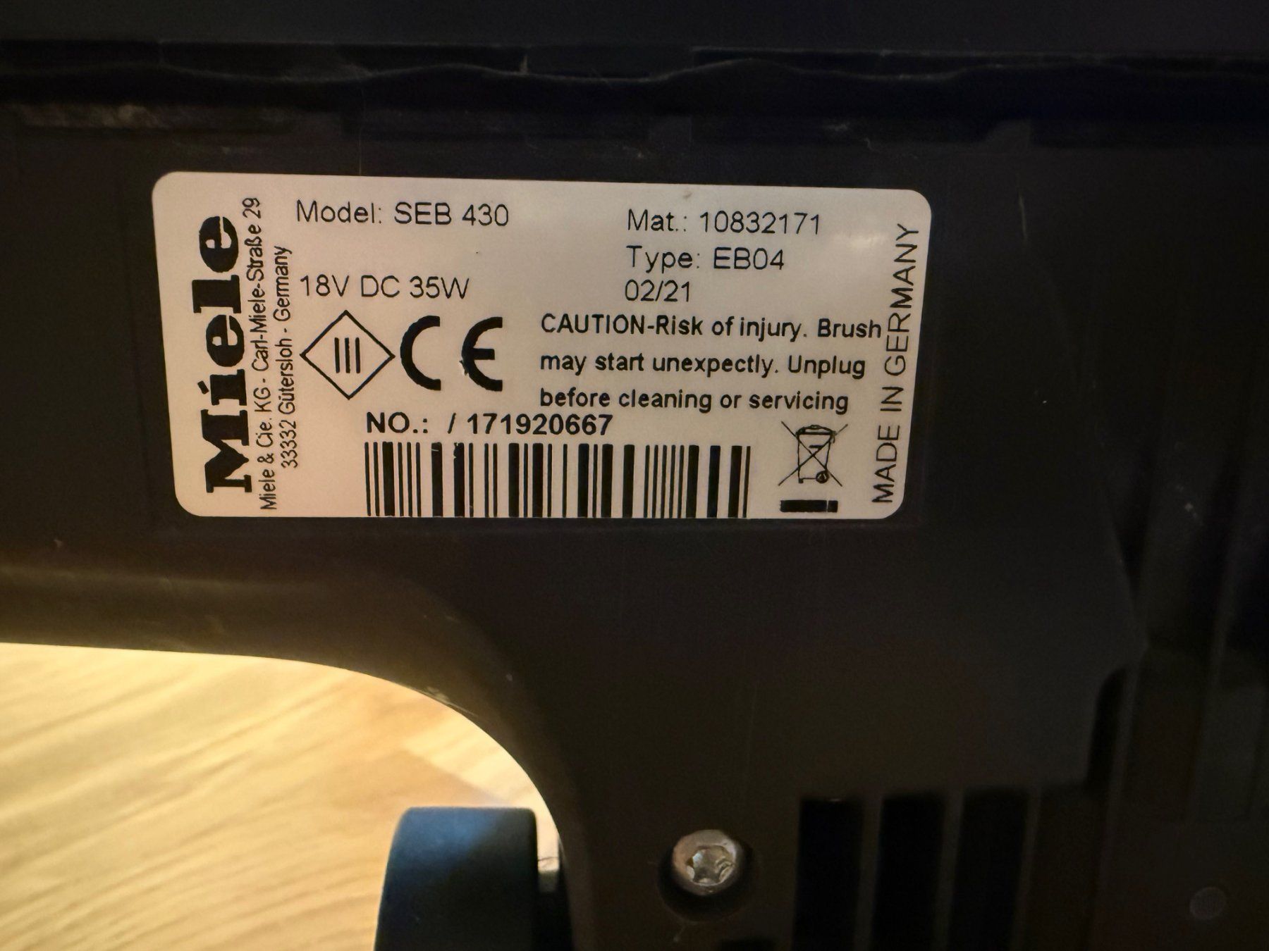Miele Aspirapolveri & Accessori: Miele Triflex HX1 Staubsauger – Usato da Regensdorf venduto da timur.butenko 7