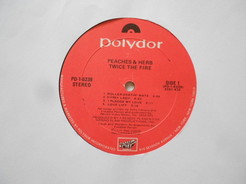 Dischi in vinile: PEACH & HERB  -  TWICE THE FIRE – Usato da Bex venduto da Giorgiob 3