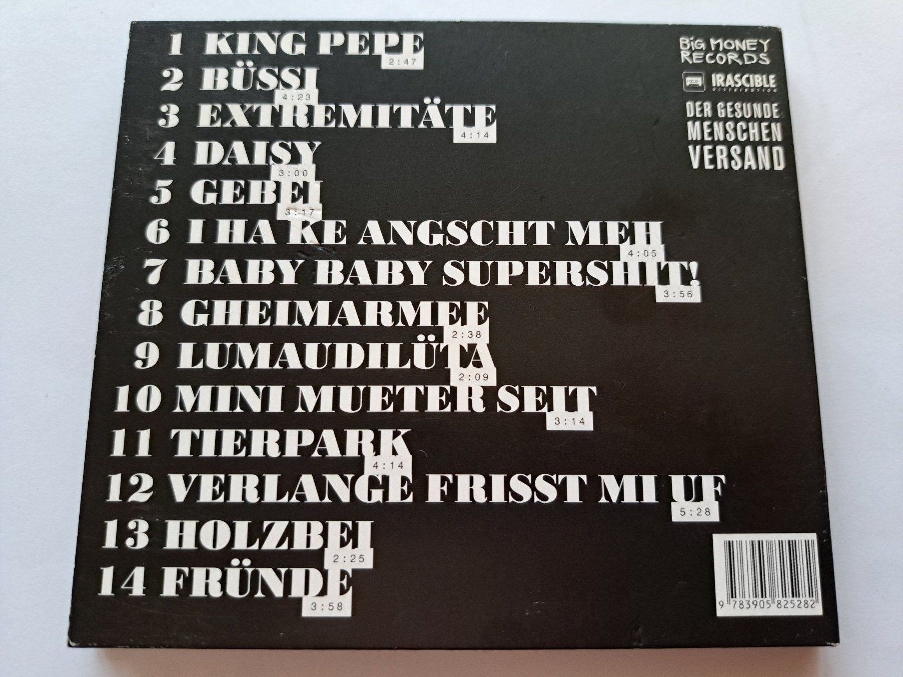 CD: Cd King Pepe - Tierpark ( CH )  – Usato da Pully venduto da bro_n52j 1
