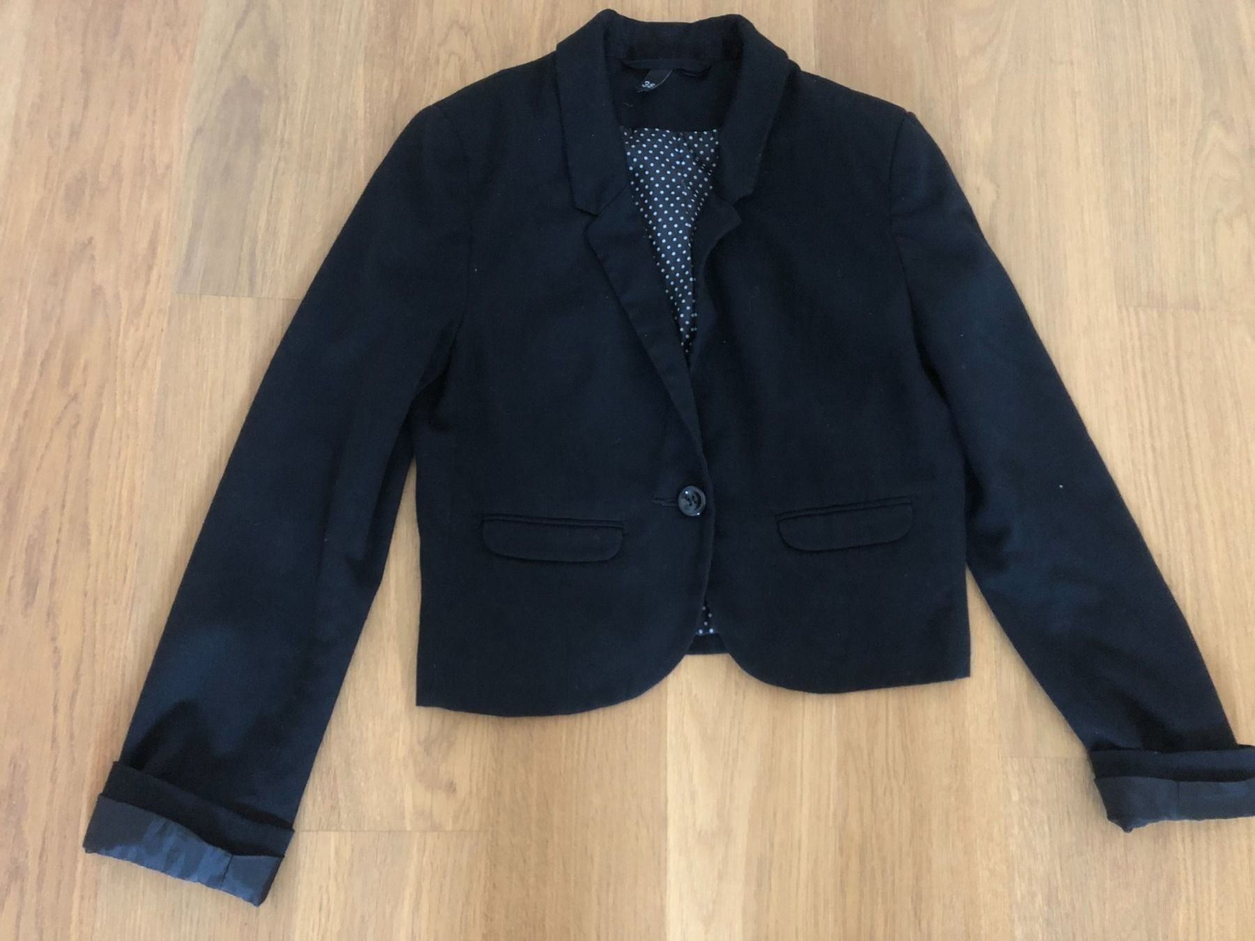Giacche: 2x mega coole Kurzblazer in grau/schwarz – Usato da Grindel venduto da mstalz 4