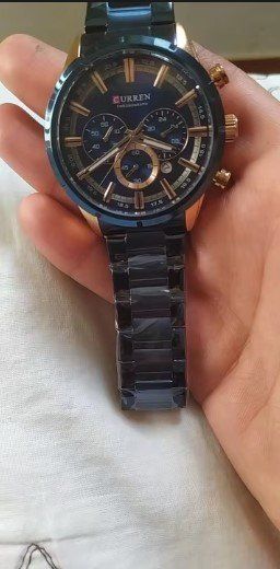 Orologi: ✅ Herren Quarzuhr Chronograph mit Datum – Nuovo e nell'imballaggio originale da Wittenbach venduto da ChinaSeidenstrasse 6